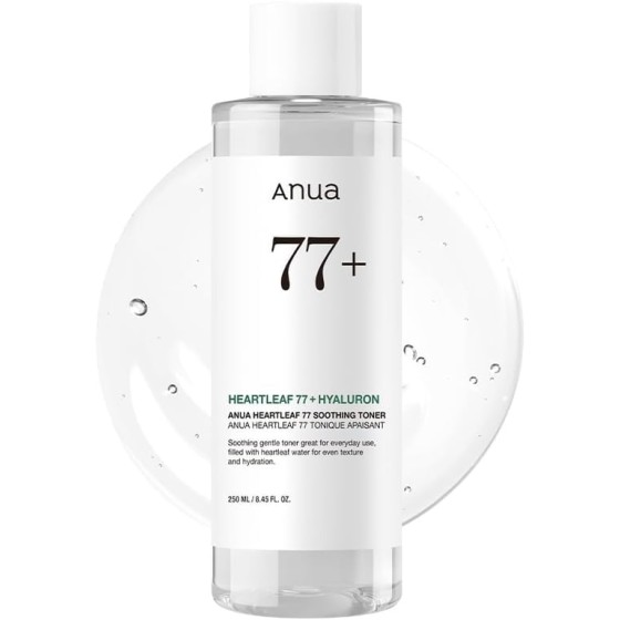 HEARTLEAF 77% SOOTHING TONER-250ml